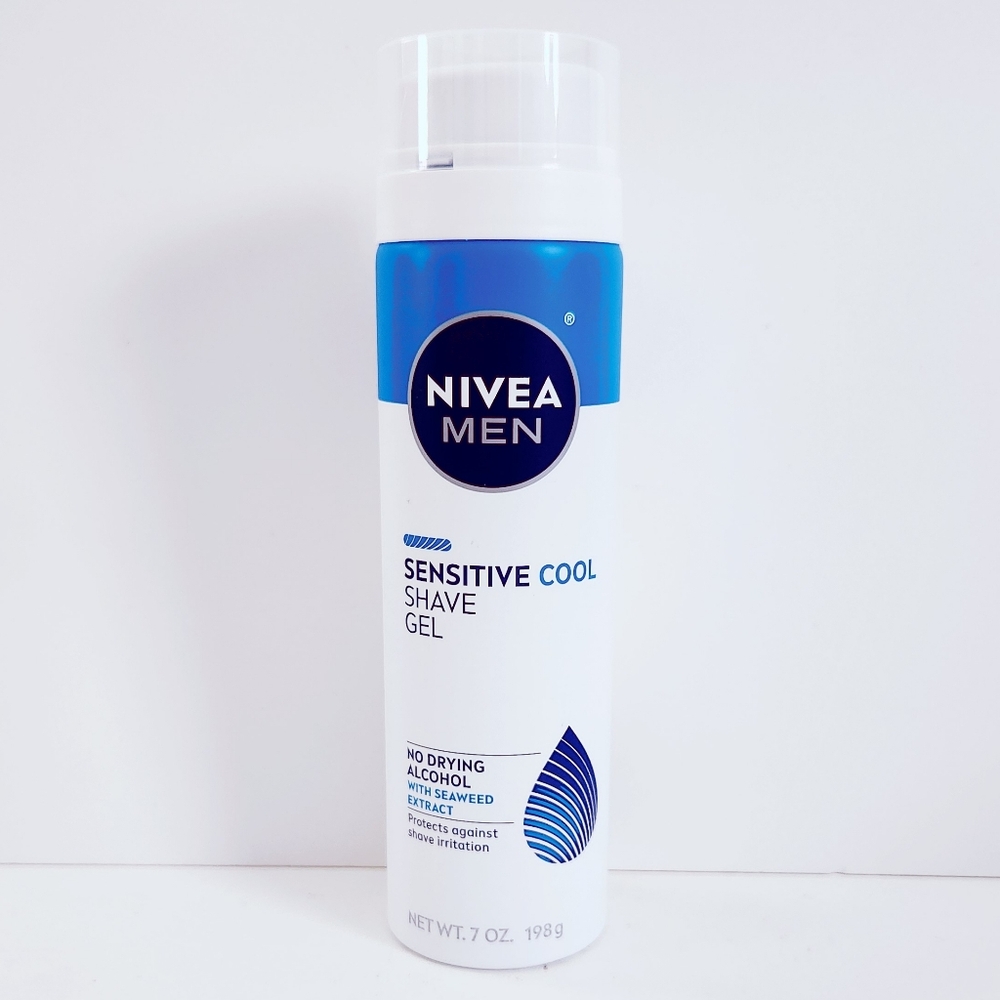 ⭐4/$15 NIVEA Men Sensitive Cooling Shaving Gel